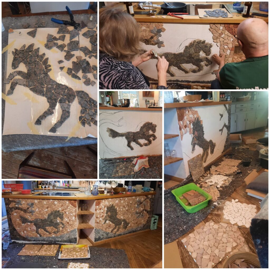Raumgestaltung Mosaik
